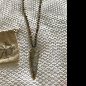 Karli Buxton Arrowhead Necklace 35"